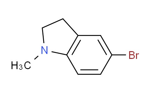 CAS No. 99848-78-9, 5-bromo-1-methylindoline