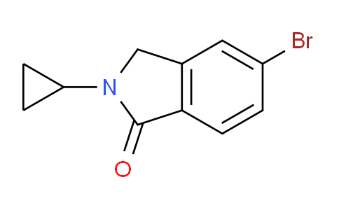 CAS No. 864866-56-8, 5-Bromo-2-cyclopropylisoindolin-1-one