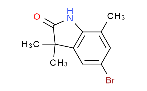 CAS No. 1379363-44-6, 5-Bromo-3,3,7-trimethylindolin-2-one