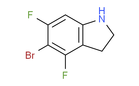 CAS No. 1467059-97-7, 5-Bromo-4,6-difluoroindoline