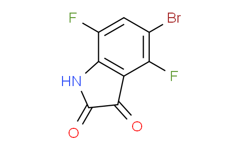 CAS No. 1459253-79-2, 5-Bromo-4,7-difluoroindoline-2,3-dione