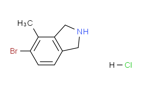 CAS No. 1447607-82-0, 5-Bromo-4-methylisoindoline hydrochloride