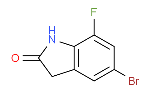 CAS No. 944805-69-0, 5-Bromo-7-fluoroindolin-2-one