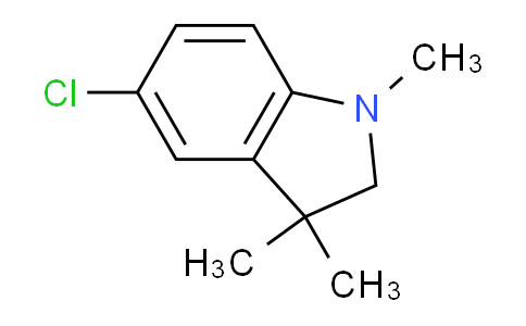 CAS No. 66113-37-9, 5-Chloro-1,3,3-trimethylindoline