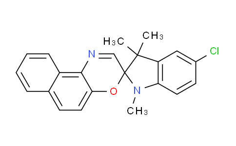 CAS No. 27333-50-2, 5-Chloro-1,3,3-trimethylspiro[indoline-2,3'-naphtho[2,1-b][1,4]oxazine]