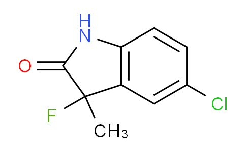 CAS No. 1398504-31-8, 5-Chloro-3-fluoro-3-methylindolin-2-one
