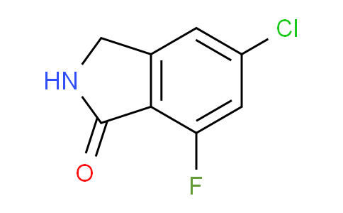 CAS No. 1427416-36-1, 5-Chloro-7-fluoroisoindolin-1-one