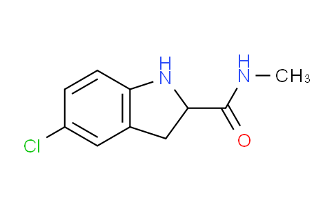 CAS No. 1706428-64-9, 5-Chloro-N-methylindoline-2-carboxamide