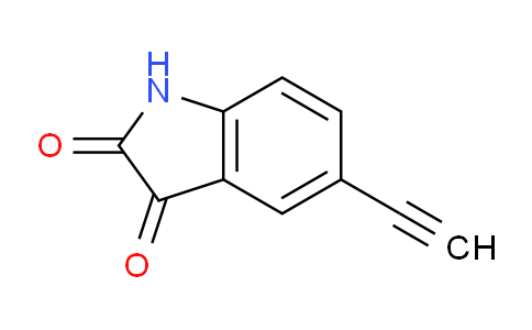 CAS No. 1344898-23-2, 5-Ethynylindoline-2,3-dione