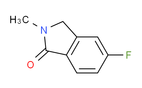 CAS No. 1378706-15-0, 5-Fluoro-2-methylisoindolin-1-one
