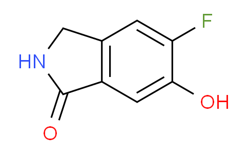 CAS No. 1007455-25-5, 5-Fluoro-6-hydroxyisoindolin-1-one