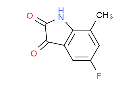 CAS No. 749240-57-1, 5-Fluoro-7-methylisatin