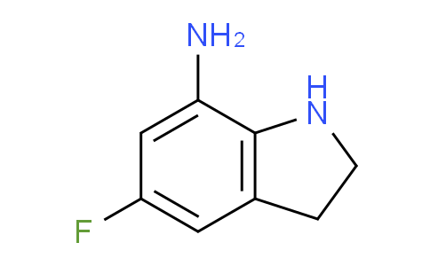 CAS No. 194476-44-3, 5-Fluoroindolin-7-amine