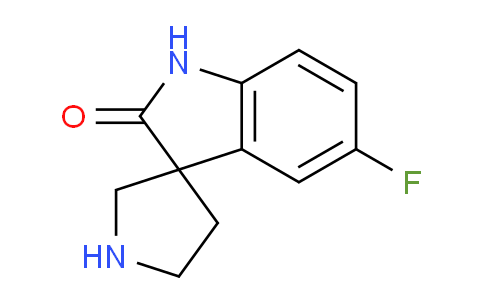 CAS No. 1558167-05-7, 5-Fluorospiro[indoline-3,3'-pyrrolidin]-2-one