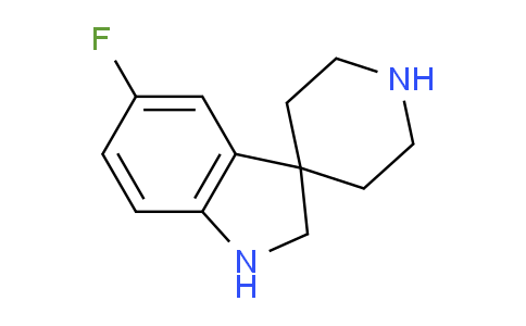CAS No. 944905-36-6, 5-Fluorospiro[indoline-3,4'-piperidine]
