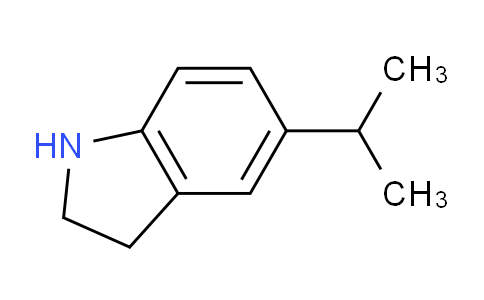 CAS No. 65826-96-2, 5-Isopropylindoline