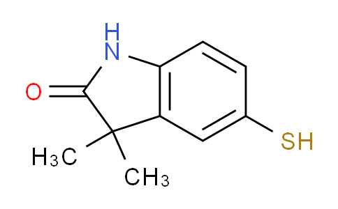 CAS No. 1399659-26-7, 5-Mercapto-3,3-dimethylindolin-2-one