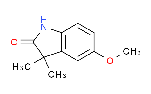 CAS No. 87234-57-9, 5-Methoxy-3,3-dimethylindolin-2-one