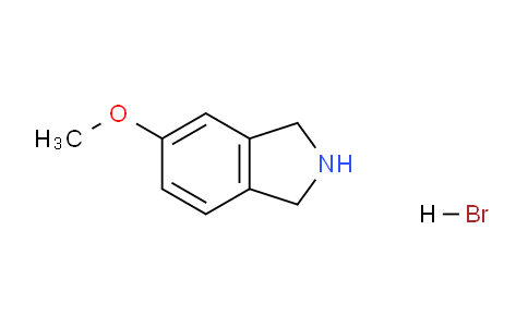 CAS No. 1056165-25-3, 5-Methoxyisoindoline hydrobromide
