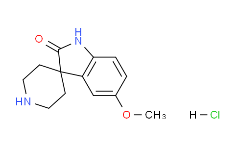 CAS No. 1779125-38-0, 5-Methoxyspiro[indoline-3,4'-piperidin]-2-one hydrochloride