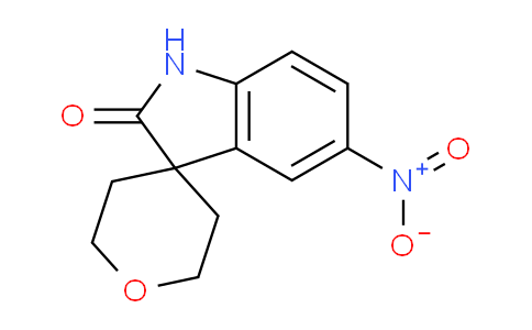CAS No. 1263182-11-1, 5-Nitro-2',3',5',6'-tetrahydrospiro[indoline-3,4'-pyran]-2-one