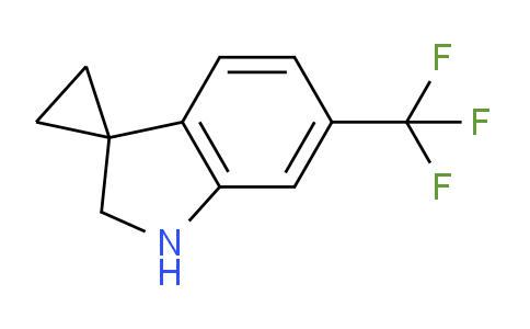 CAS No. 1823903-80-5, 6'-(Trifluoromethyl)spiro[cyclopropane-1,3'-indoline]