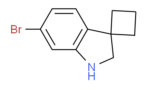 CAS No. 1379363-66-2, 6'-Bromospiro[cyclobutane-1,3'-indoline]