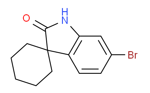 CAS No. 1190866-02-4, 6'-Bromospiro[cyclohexane-1,3'-indolin]-2'-one