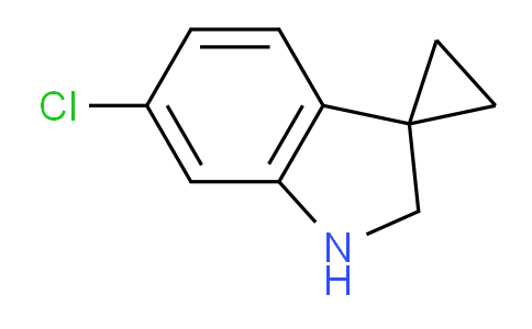 CAS No. 1403899-01-3, 6'-Chlorospiro[cyclopropane-1,3'-indoline]