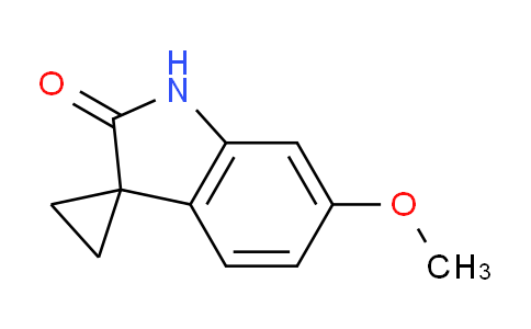 CAS No. 1823366-67-1, 6'-Methoxyspiro[cyclopropane-1,3'-indolin]-2'-one
