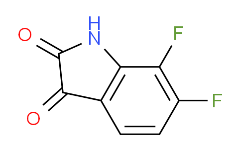 CAS No. 158580-95-1, 6,7-Difluoroindoline-2,3-dione