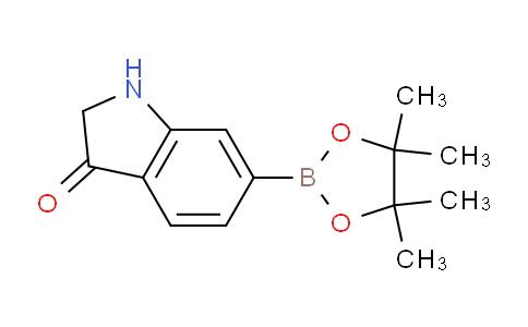 CAS No. 2304633-97-2, 6-(4,4,5,5-Tetramethyl-1,3,2-dioxaborolan-2-yl)indolin-3-one