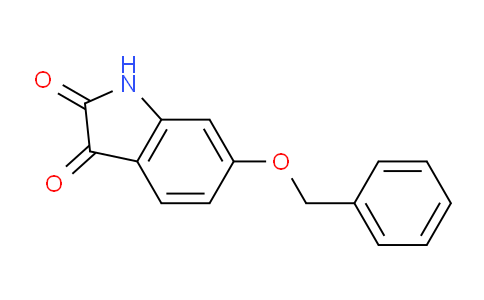 CAS No. 1175965-80-6, 6-(Benzyloxy)indoline-2,3-dione