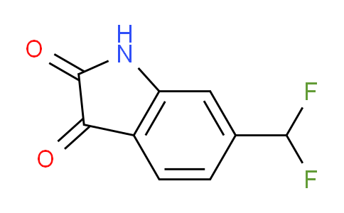 CAS No. 1344904-59-1, 6-(Difluoromethyl)indoline-2,3-dione