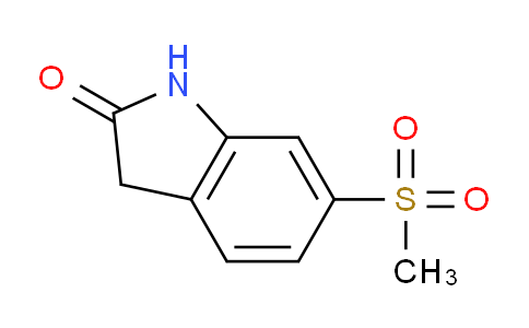 CAS No. 850429-63-9, 6-(Methylsulfonyl)indolin-2-one