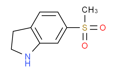 CAS No. 927427-56-3, 6-(Methylsulfonyl)indoline