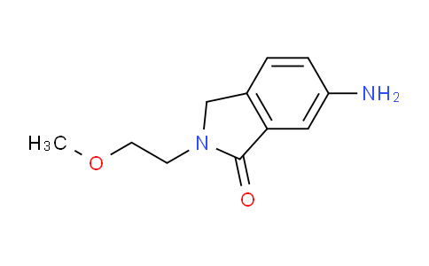 CAS No. 1266949-88-5, 6-Amino-2-(2-methoxyethyl)isoindolin-1-one