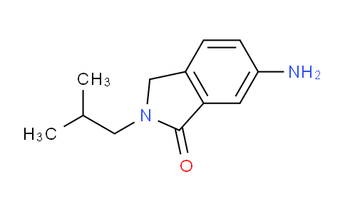 CAS No. 1283258-07-0, 6-Amino-2-isobutylisoindolin-1-one