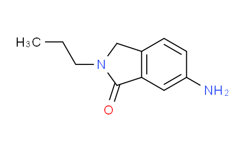 CAS No. 1283299-98-8, 6-Amino-2-propylisoindolin-1-one