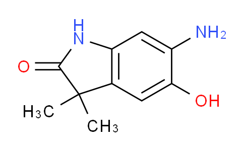 CAS No. 1369362-33-3, 6-Amino-5-hydroxy-3,3-dimethylindolin-2-one