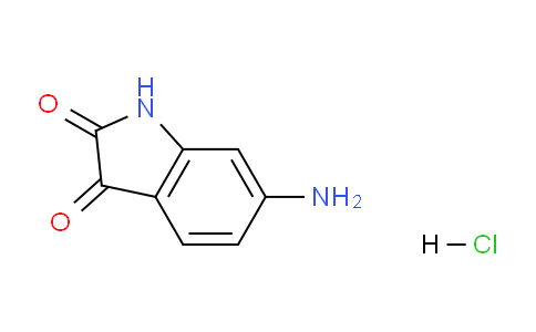 CAS No. 1956311-20-8, 6-Aminoindoline-2,3-dione hydrochloride
