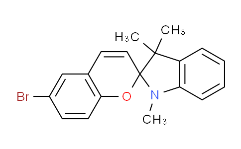CAS No. 16650-14-9, 6-Bromo-1',3',3'-trimethylspiro[chromene-2,2'-indoline]