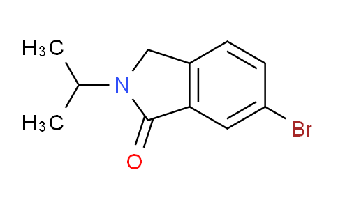 CAS No. 1344704-51-3, 6-Bromo-2-isopropylisoindolin-1-one