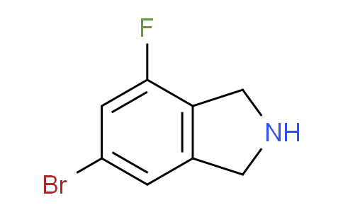CAS No. 689214-92-4, 6-Bromo-4-fluoroisoindoline
