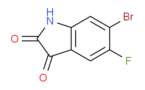CAS No. 1374208-41-9, 6-Bromo-5-fluoroindoline-2,3-dione