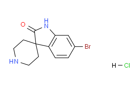 CAS No. 1650548-73-4, 6-Bromospiro[indoline-3,4'-piperidin]-2-one hydrochloride