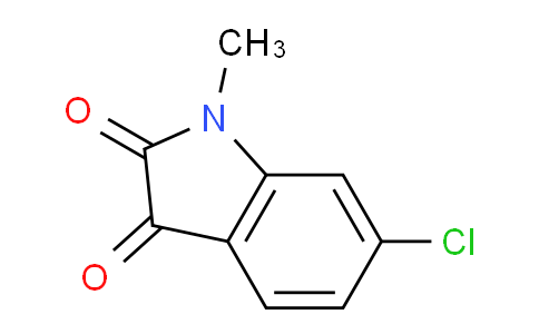 CAS No. 122750-25-8, 6-Chloro-1-methylindoline-2,3-dione
