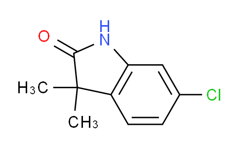 CAS No. 1319743-56-0, 6-Chloro-3,3-dimethylindolin-2-one