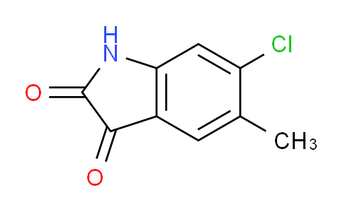 CAS No. 96187-75-6, 6-Chloro-5-methylindoline-2,3-dione