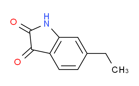 CAS No. 90924-07-5, 6-Ethylindoline-2,3-dione
